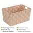 WENKO Aufbewahrungskorb Adria S Beige - Badkorb Fassungsvermögen: 6.24 l, Polypropylen, 30 x 15 x 20 cm, Beige