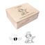 Creative Deco Trauerkiste Erinnerungsbox Sternenkind | 40 x 30 x 14 cm | Trauer Personalisiert Holzkiste für Sternenkinder Andenken | wie Trauerkarte, Beileidskarte, Kondolenzkarte