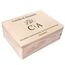 Creative Deco Hochzeitsgeschenke Personalisiert für Brautpaar | Geschenk zur Hochzeit | Erinnerungsbox Hochzeit | Geschenkkiste JGA | Holzkiste mit Deckel | Hochzeitsgeschenk Personalisierte Farbdruck