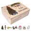 Creative Deco Weihnachtsgeschenke Personalisierte Holzkiste | Personalisiert Wunschtext Weihnachten Geschenke | Dein Eigener Wünsche Text Individuelle Geschenk | Weihnachtsdeko | Für Frauen, Männer