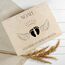 Creative Deco Trauerkiste Erinnerungsbox Sternenkind | 40 x 30 x 14 cm | Trauer Personalisiert Holzkiste für Sternenkinder Andenken | wie Trauerkarte, Beileidskarte, Kondolenzkarte