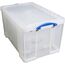 Really Useful Aufbewahrungsboxen 5er-Pack 84 Litre + 35 Litre + 9 Litre + 2 x 3 Litre farblos