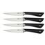 Tefal Jamie Oliver Steakmesser-Set, 4 x 12 cm Messer, deutscher Edelstahl, K2670859, Schwarz