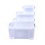 Really Useful Aufbewahrungsboxen 4er-Pack 48 Litre + 12 Litre + 9 Litre + 3 Litre farblos