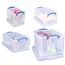 Really Useful Aufbewahrungsboxen 4er-Pack 48 Litre + 12 Litre + 9 Litre + 3 Litre farblos