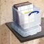Really Useful Aufbewahrungsboxen 3er-Pack 35 Litre XL transparent