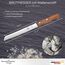 Schwertkrone® Brotmesser Wellenschliff [MADE IN SOLINGEN - GERMANY] - Bread Knife - Brotmesser mit Holzgriff - Brotschneidemesser - Sägemesser mit Buchengriff (Klinge: 20cm)