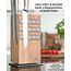 WALDLAND Premium Messerblock ohne Messer – Messerblock magnetisch und 360° drehbar aus edlem & robustem Eichenholz I Messerhalter magnetisch für Messer I Holzblock I Knife Holder Block (360°, Eiche)