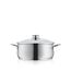 WMF Diadem Plus Kochtopf 20 cm, Glasdeckel, Topf 20cm, Bratentopf Induktion 3l, Kochtopf groß Cromargan Edelstahl poliert, Nudeltopf unbeschichtet