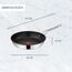 Tefal Jamie Oliver Cook’s Classic Bratpfanne 28 cm + Together Booklet mit 6 Rezepten, Antihaftversiegelung, Thermo-Signal Silikon-Griff, induktionsgeeignet, ofenfest, Edelstahl, schwarz