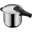 WMF Perfect One Pot Schnellkochtopf Induktion 6,5l, Dampfkochtopf, großes Kochsignal, 2 Kochstufen, abnehmbarer Deckelgriff, Cromargan Edelstahl