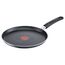 Tefal Crêpe-Pfanne, Aluminium, Schwarz, 25 cm (ohne Induktion)