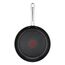 Tefal Infinite Pfanne Induktion 28 cm, Bratpfanne mit Antihaftversiegelung, Thermo-Signal bei idealer Brattemperatur, einfache Reinigung, für alle Herdarten geeignet, Premium-Edelstahl, H81506