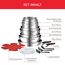 Tefal Ingenio Emotion 20-tlg. Topf und Pfannenset abnehmbarer Griff, mit Zubehör, stapelbar, platzsparend, Topfset Induktion Titanium 2X Antihaftversiegelung, einfache Handhabung und Reinigung, L897SK
