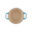 Le Creuset Signature Gusseisen-Bräter mit Deckel, Ø 26 cm, Rund, Für alle Herdarten und Induktion geeignet, Volumen: 5,3 l, 5,135 kg, Azure, 21177262202430