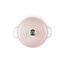 Le Creuset Signature Gusseisen-Bräter mit Deckel, Ø 20 cm, Rund, Für alle Herdarten und Induktion geeignet, Volumen: 2,4 l, 3,092 kg, Shell Pink, 21177207774430, 21177207774430