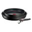 Tefal Ingenio Unlimited On 3-teiliges Pfannenset abnehmbarer Griff, 24/28 cm, platzsparend, stapelbar, Pfannenset Induktion mit Antihaftversiegelung, einfache Handhabung und Reinigung, L39591