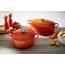 Le Creuset Signature Gusseisen-Bräter mit Deckel, Ø 20 cm, Rund, Für alle Herdarten und Induktion geeignet, Volumen: 2,4 l, 3,092 kg, Ofenrot, 21177200902430