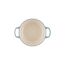 Le Creuset Signature Gusseisen-Bräter mit Deckel, Ø 20 cm, Rund, Für alle Herdarten und Induktion geeignet, Volumen: 2,4 l, 3,092 kg, Chambray, 21177204344441