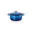 Le Creuset Signature Gusseisen-Bräter mit Deckel, Ø 18 cm, Rund, Für alle Herdarten und Induktion geeignet, Volumen: 1,8 l, 2,572 kg, Azure, 21177182202430, 21177182202430