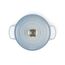 Le Creuset Signature Gusseisen-Bräter mit Deckel, Ø 22 cm, Rund, Für alle Herdarten und Induktion geeignet, Volumen: 3,3 l, 3,932 kg, Coastal Blue, 21177224202430