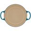 Le Creuset Signature Gusseisen-Bräter mit Deckel, Ø 28 cm, Rund, Für alle Herdarten und Induktion geeignet, Volumen: 6,7 l, 6,125 kg, Deep Teal, 21177286422430