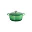 Le Creuset Signature Gusseisen-Bräter mit Deckel, Ø 20 cm, Rund, Für alle Herdarten und Induktion geeignet, Volumen: 2,4 l, 3,092 kg, Bamboo, 21177204082430