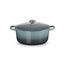 Le Creuset Signature Gusseisen-Bräter mit Deckel, Ø 28 cm, Rund, Für alle Herdarten und Induktion geeignet, Volumen: 6,7 l, 6,125 kg, Ocean, 21177283602430