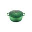 Le Creuset Signature Gusseisen-Bräter mit Deckel, Ø 20 cm, Rund, Für alle Herdarten und Induktion geeignet, Volumen: 2,4 l, 3,092 kg, Bamboo, 21177204082430