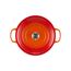 Le Creuset Signature Gusseisen-Bräter mit Deckel, Ø 30 cm, Rund, Für alle Herdarten und Induktion geeignet, Volumen: 8.1 l, 7,165 kg, Ofenrot, 21177300902430