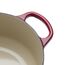 Le Creuset Signature Gusseisen-Bräter mit Deckel, Ø 24 cm, Rund, Für alle Herdarten und Induktion geeignet, Volumen: 4,2 l, 4,305 kg, Burgundy, 21177247502430