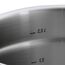 WMF Gourmet Plus Stielkasserolle 20cm, kleiner Topf mit Metalldeckel mit Dampföffnung, Kochtopf klein 2,5l, Induktion, Cromargan Edelstahl mattiert, Innenskalierung