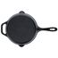 VICTORIA Bratpfanne Gusseisenpfanne Eingebrannte, Induction 30cm Geeignet für Feuer, Grill, Backofen, Ceranfeld, Gas, Cast Iron Skillet Cured, Toxic Free Non-Stick Kochgeschirr ohne PTFE oder PFOA
