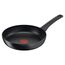Tefal Ultimate On Bratpfanne Induktion 24 cm, Aluminiumpfanne mit hohem Rand, Antihaftversiegelung, Thermo-Signal bei idealer Brattemperatur, für alle Herdarten geeignet, schwarz, G26004