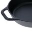 VICTORIA Bratpfanne Gusseisenpfanne Eingebrannte, Induction 30cm Geeignet für Feuer, Grill, Backofen, Ceranfeld, Gas, Cast Iron Skillet Cured, Toxic Free Non-Stick Kochgeschirr ohne PTFE oder PFOA