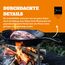 Petromax Feuerpfanne mit Stiel - Pfanne aus Gusseisen für alle Grill- und Herdarten, Gasflamme, Backofen oder Kochen im Freien - Anbraten, Schmoren und Rösten mit Antihafteffekt - 35 cm Durchmesser