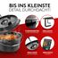 BBQ Dutch Oven [Das Original] - 7,4 Liter Dutch Oven Set mit Topfständer & 1,8 Liter Deckel mit Doppelfunktion zusätzlich als Grillpfanne nutzbar – inkl. Deckelheber und E-Book
