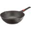 KAMBERG - Wok 28 cm - Manche Amovible - Fonte d'Aluminium - Revêtement pierre - Couvercle en Verre - Tous Feux dont Induction - Sans PFOA - 0008056