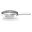 Fissler Steelux Pro/Edelstahl-Pfanne (Ø 24 cm) Bratpfanne-unbeschichtet, scharfes anbraten, Made in Germany - Induktion