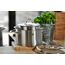 ZWILLING Essence Kochtopf-Set 5-teilig mit Glasdeckel, Induktionsgeeignet, Unbeschichtet, Edelstahl, Silber