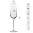 Krosno Sektgläser Champagnerflöten | Set von 6 | 180 ML | Avant-Garde Kollektion | Bleifreies Kristallglas | Proseccogläser | Für Zuhause, Restaurants & Partys | Spülmaschinenfest
