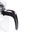 Wenco Glas-Kaffeekanne/Teekanne mit Kunststoff-Deckel, 1,25 l, Glas/Kunststoff, Transparent/Schwarz
