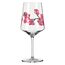 RITZENHOFF 3461006 Aperitif-Glas Sprizz 2er-Set 500 ml - Serie Sommersonett Nr. 11 + 12 - mit Asia-Motiv Rot - Made in Germany