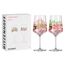 RITZENHOFF 3461005 Aperitifglas 500 ml - 2er Set - Serie Sommersonett Nr. 5, 2 Stück, Tier & Pflanze - Made in Germany
