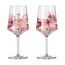 RITZENHOFF 3461004 Aperitifglas 500 ml - 2er Set - Serie Sommersonett Nr. 4, 2 Stück, Pflanzenmotiv - Made in Germany