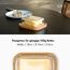 KIVY Butterdose Glas mit luftdichtem Deckel für streichzarte Butter - BPA Frei - Butterdosen - Butter dish - Butterschale mit Deckel - Butterdose mit Deckel - Butter Box Dose - Butterbox Akazie Holz