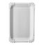 PAPSTAR 11062 250 Teller, Pappe Pure eckig 13 x 20 cm, weiß