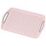 KESPER 77205 Serviertablett, Kunststoff, Rosa, 45,5 x 32 x 4,5 cm