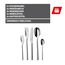 Silit Trend Besteck Set 6 Personen, 30-teilig, Monobloc-Messer, Crominox Edelstahl poliert, rostfrei, kratzbeständig, langlebig, spülmaschinengeeignet