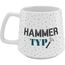 GRUSS & CO Tasse konisch "Hammer Typ" | Steinzeug, 43 cl, mehrfarbig | Männergeschenk | 48449